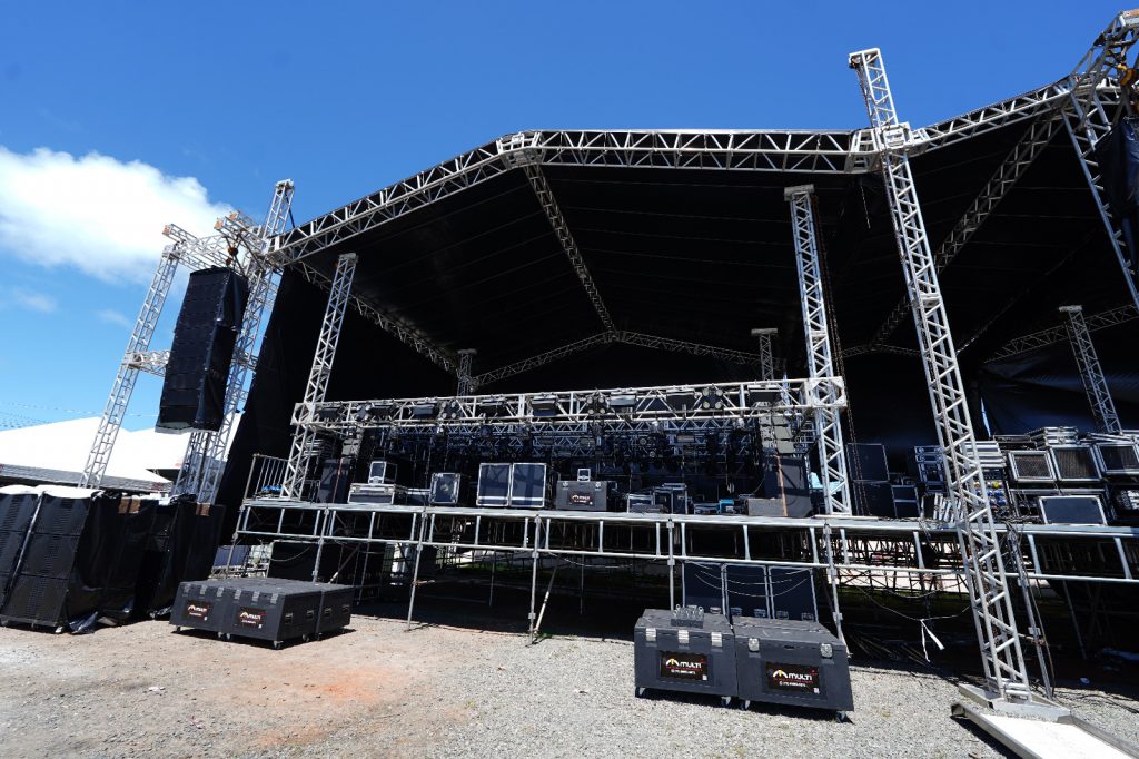 Estrutura do Festival de Arembepe 2026